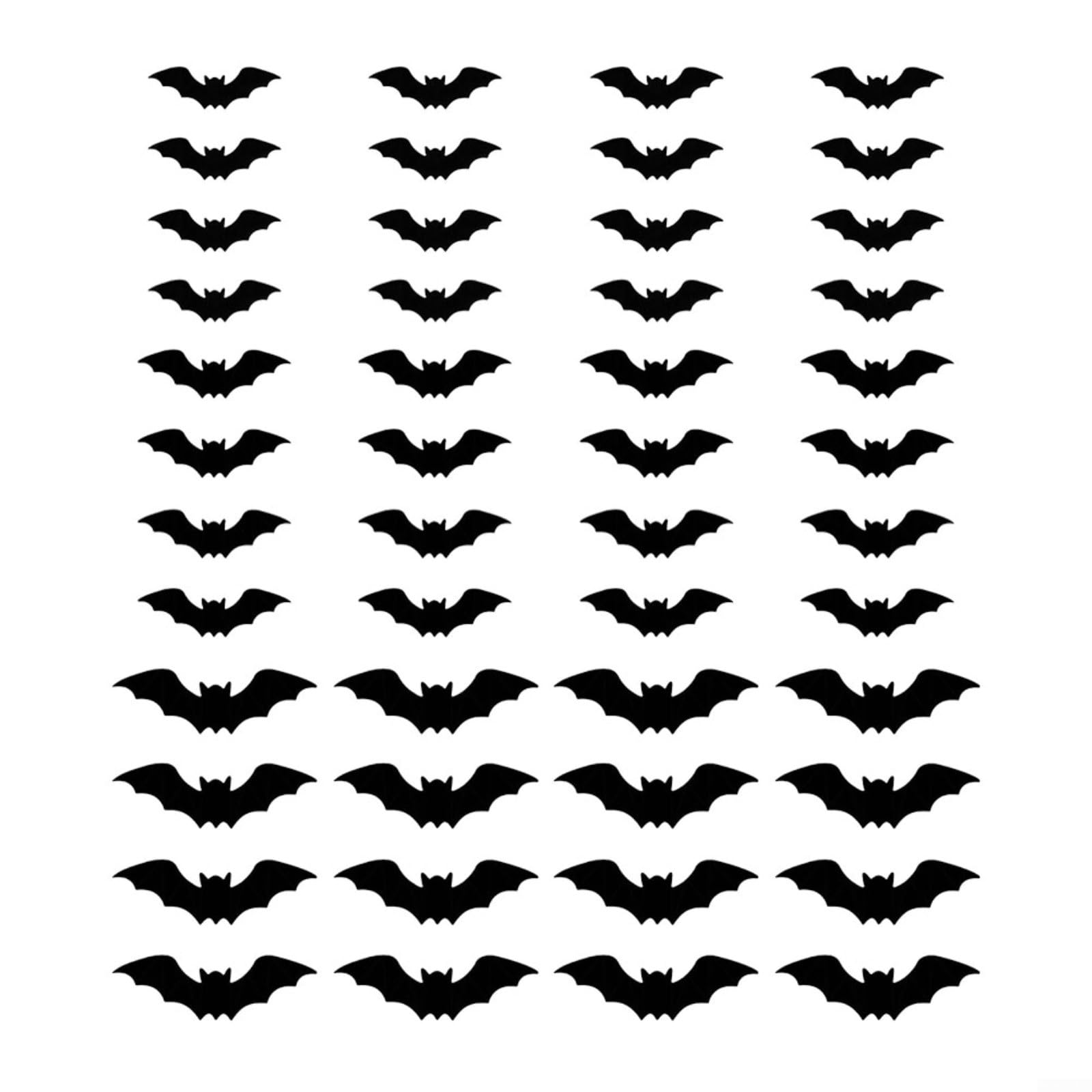 Chauve-souris Halloween PVC étanche LED : résout le problème des décors gâchés par la pluie
