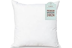 Premium Pillowflex 24x24 Pillow Insert: Enhance Your Couch Décor Effortlessly