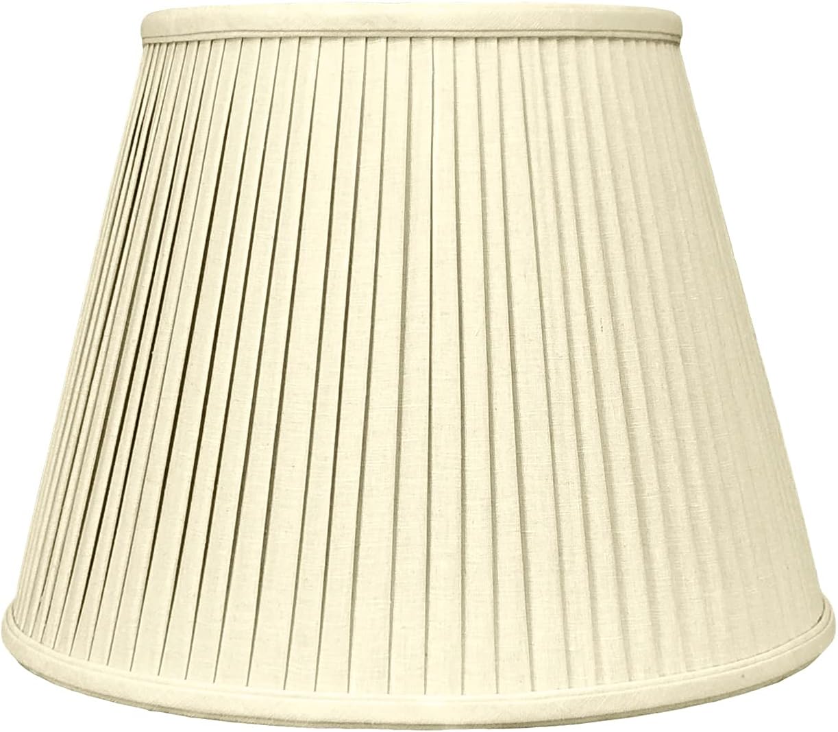 Chеареѕt 🛒 Royal Designs Empire Side Pleat Basic Lamp Shade, Linen/Taupe 11 x 18 x 13.5