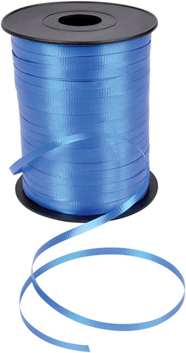 Royal Blue Curling Ribbon (457 Meters) 1 Count - Vibrant & Ribbon, Ideal for Gift Wrapping Decor & Crafting - Image 5