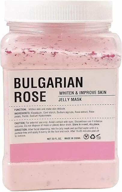 Hydro Jelly Face Mask Peel Off Powder 680g BULGARIAN ROSE, Pink
