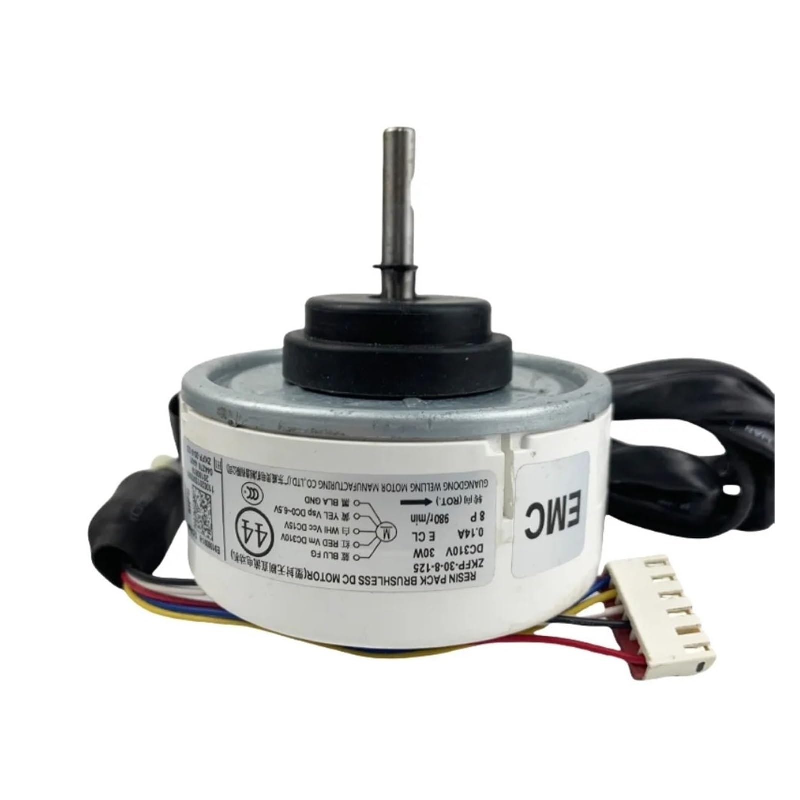 WANGZEQIOU Air Conditioner Indoor Unit DC Fan Motor ZKFP-30-8-125 DC310 30W 980r/min Conditioning Parts