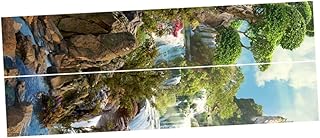 BESPORTBLE 1 De Adesivos De Porta Decalques De Parede 3D Adesivos De Parede Removíveis Papéis De Parede 3D Decalques De Porta Removíveis Adesivos De Porta 3D Adesivos À Prova De Óleo