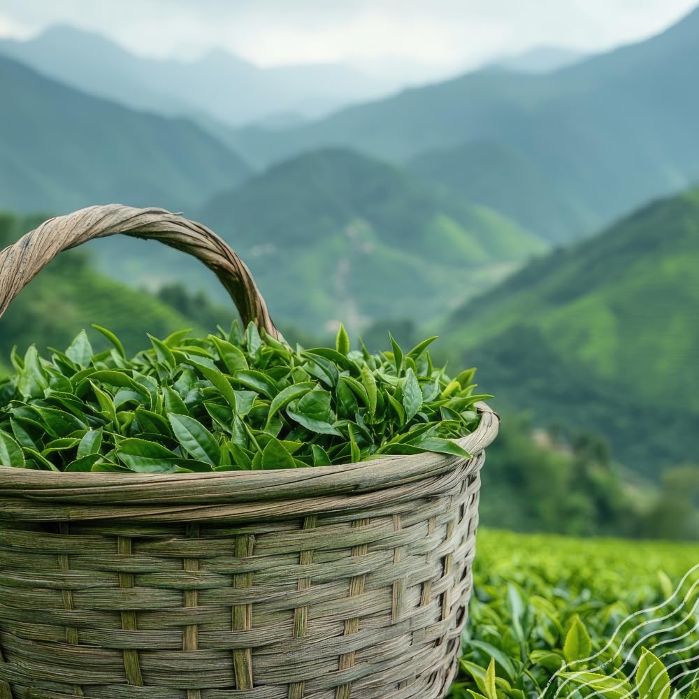 NaturaleBio Tè verde Gyokuro Giapponese Biologico da 100g. Bio, Naturale e Puro, Thè verde in foglie di primo raccolto coltivato in Giappone. Organic Japanese Gyokuro Green Tea.