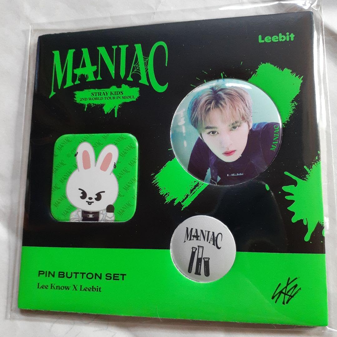 Straykids ショップ リノ 缶バッチ maniac encore グッズ セット