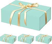 Vista 11 de HavrePac Paquete de 4 cajas de regalo grandes de 13.8 x 9 x 4.3 pulgadas, cajas de regalo de lujo con tapas, caja de regalo con cierre magnético