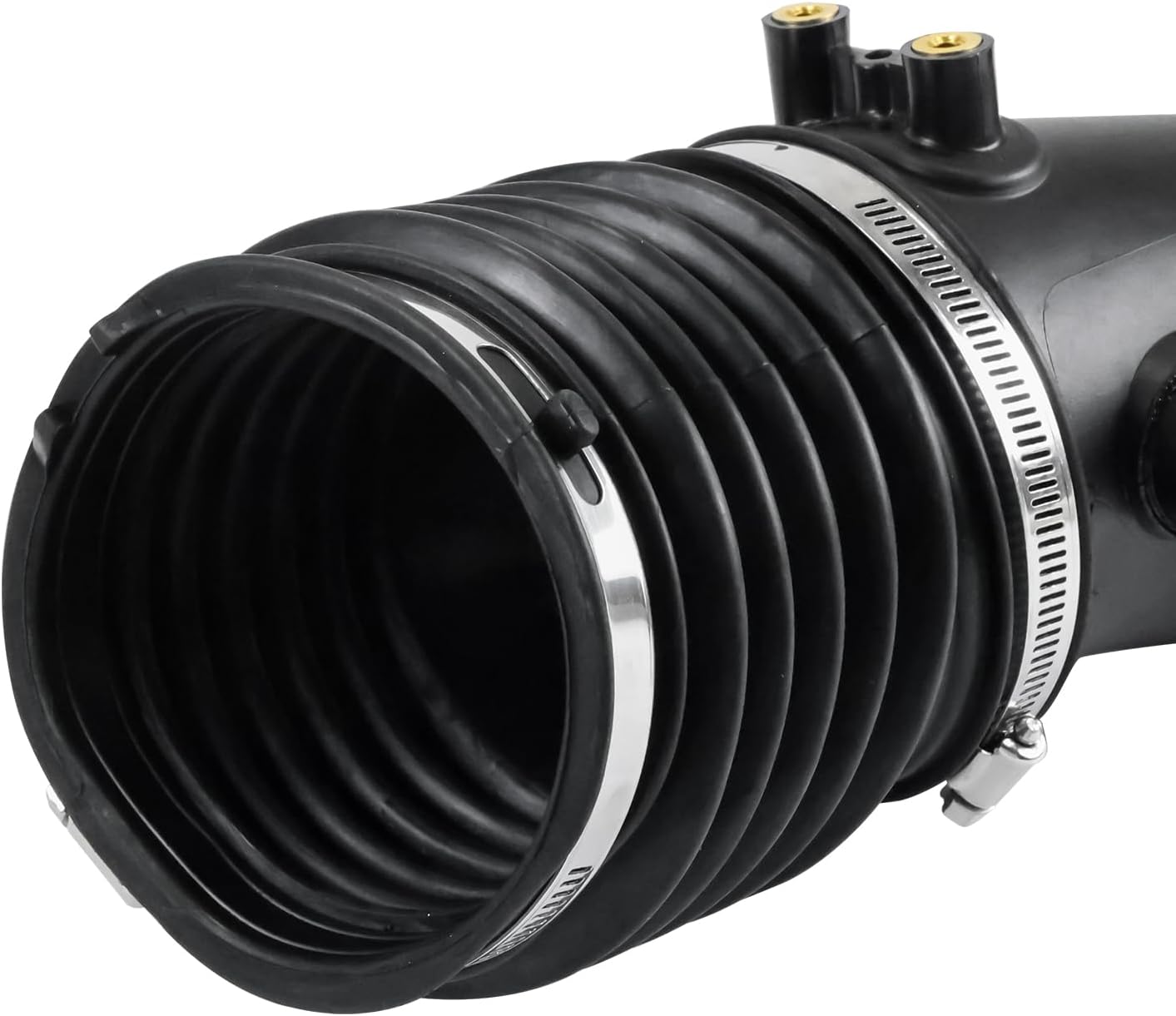 Air Cleaner Inlet Duct Intake Hose and Outlet Tube Set Compatible with Ford F-250 F-350 Super Duty Excursion 6.0L Powerstroke 2003-2005 Replace 3C3Z-9C623-AA 3C3Z9C623AA 3C3Z-9B659-AA