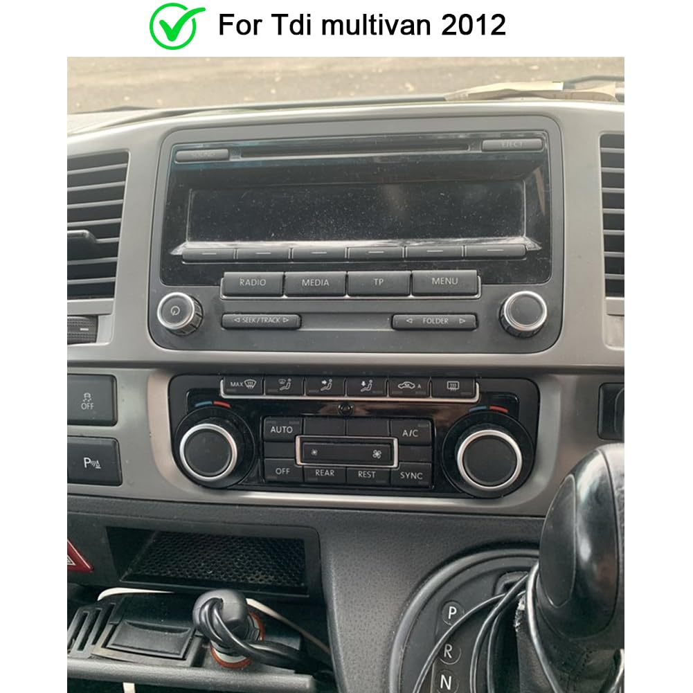 Android 15 Autoradio Navi für VW Golf 2014, Passat CC 2008-2011, 9 Zoll Touch Screen GPS Navi Bluetooth Double Din Radio Head Unit Wireless Carplay Android Backup Camera WiFi FM/RDS Mirror Link SWC