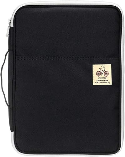 Multifuncional A4 bolsas de documentos, impermeable viaje organizador cartera oficina viaje cremallera para pasaporte tarjeta de identificación