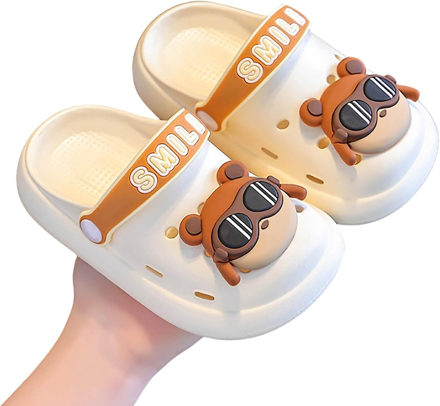 Toddler Clogs Girls Boys Clogs Garden Shoes Cartoon Slides Toddler Sandals Beach Kids Slippers Beach Shower Sandals