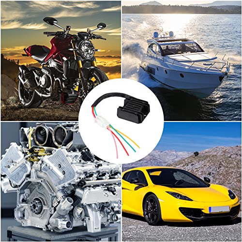 Universal Voltage Regulator Rectifier, Electrical Voltage Regulator For Motorcycle And Boat Motors, Diy Engines #TOP4