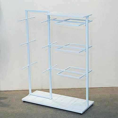 Miniatura 2 de Household Products Tienda de ropa estantes comerciales Estante de exhibición de pie para ropa interior, calcetines, accesorios, bufandas, guantes,