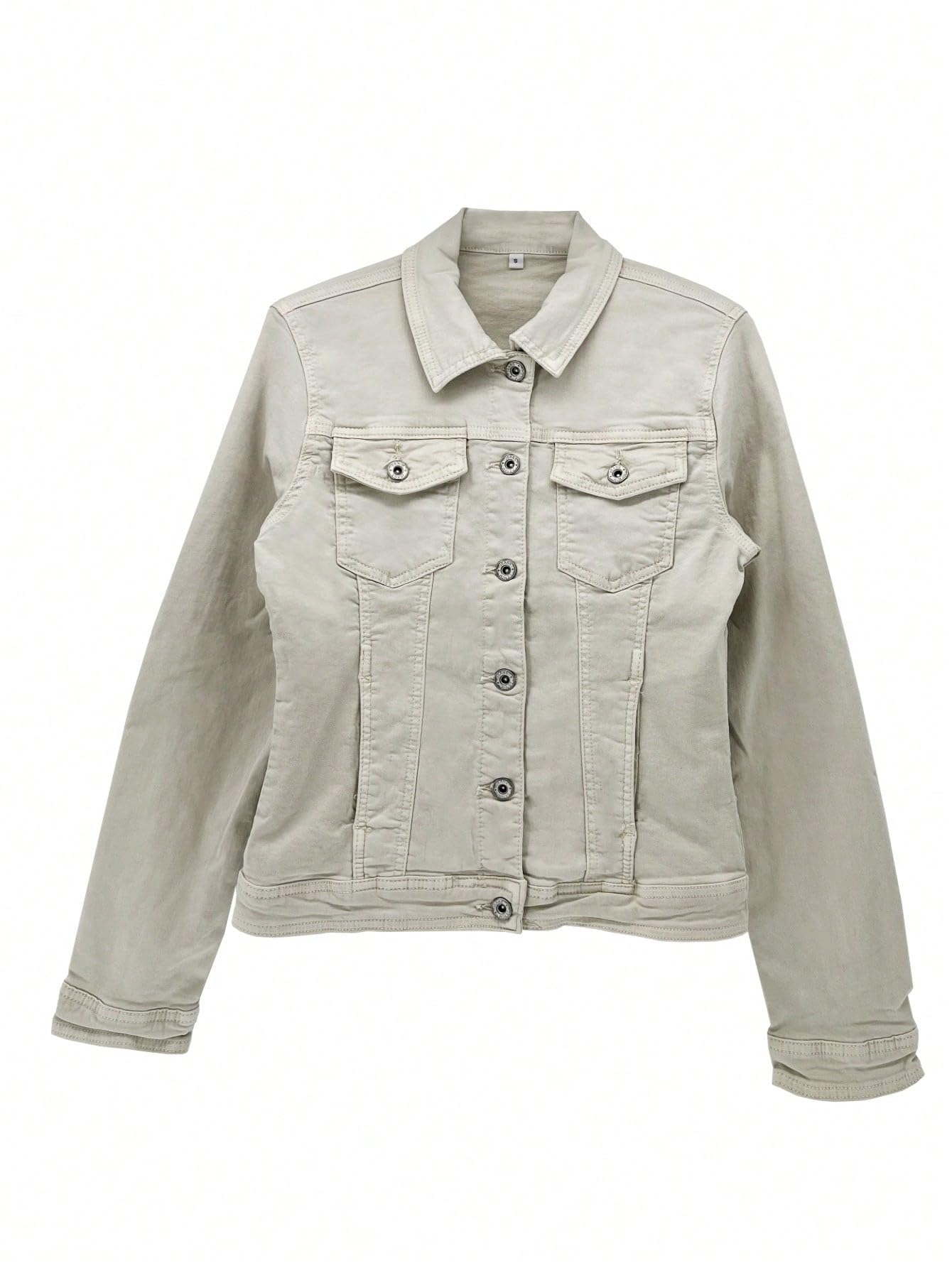 JOPHY & CO. Veste En Jean Femme – Coupe Classique Avec Col, Poches Boutonnées, Stretch Confort 95% Coton