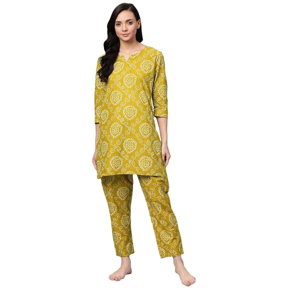 Anubhutee Women’s Grey & Pink Pure Cotton Printed Straight Night Suit Pajama Set – Comfortable Sleepwear Anubhutee Women’s Grey & Pink Pure Cotton Printed Straight Night Suit Pajama Set – Comfortable Sleepwear