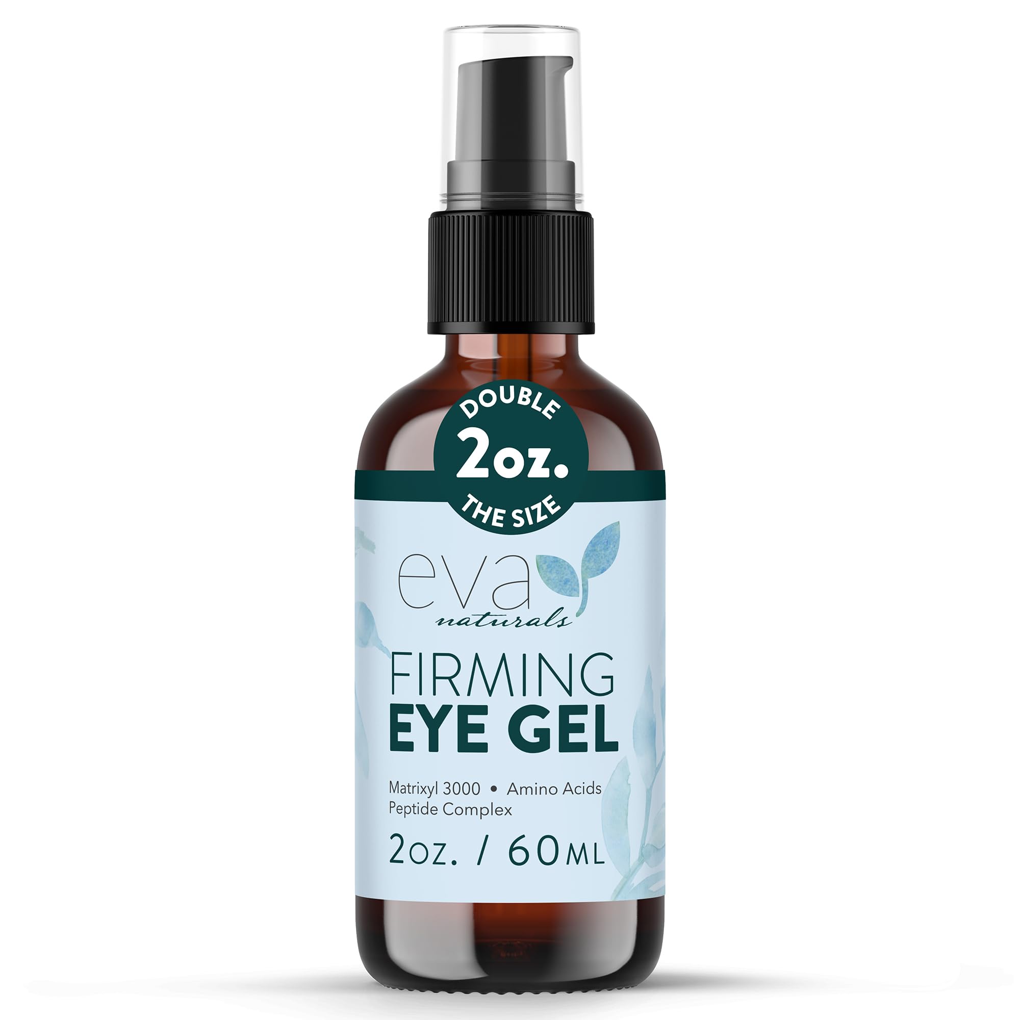 Eye Gel – Anti-Aging Treatment for Dark Circles, Puffiness, Under Eye Bags & Wrinkles – Hydrating Peptide & Hyaluronic Acid Formula for Firming, Smoothing & Revitalized Skin (60 mL)