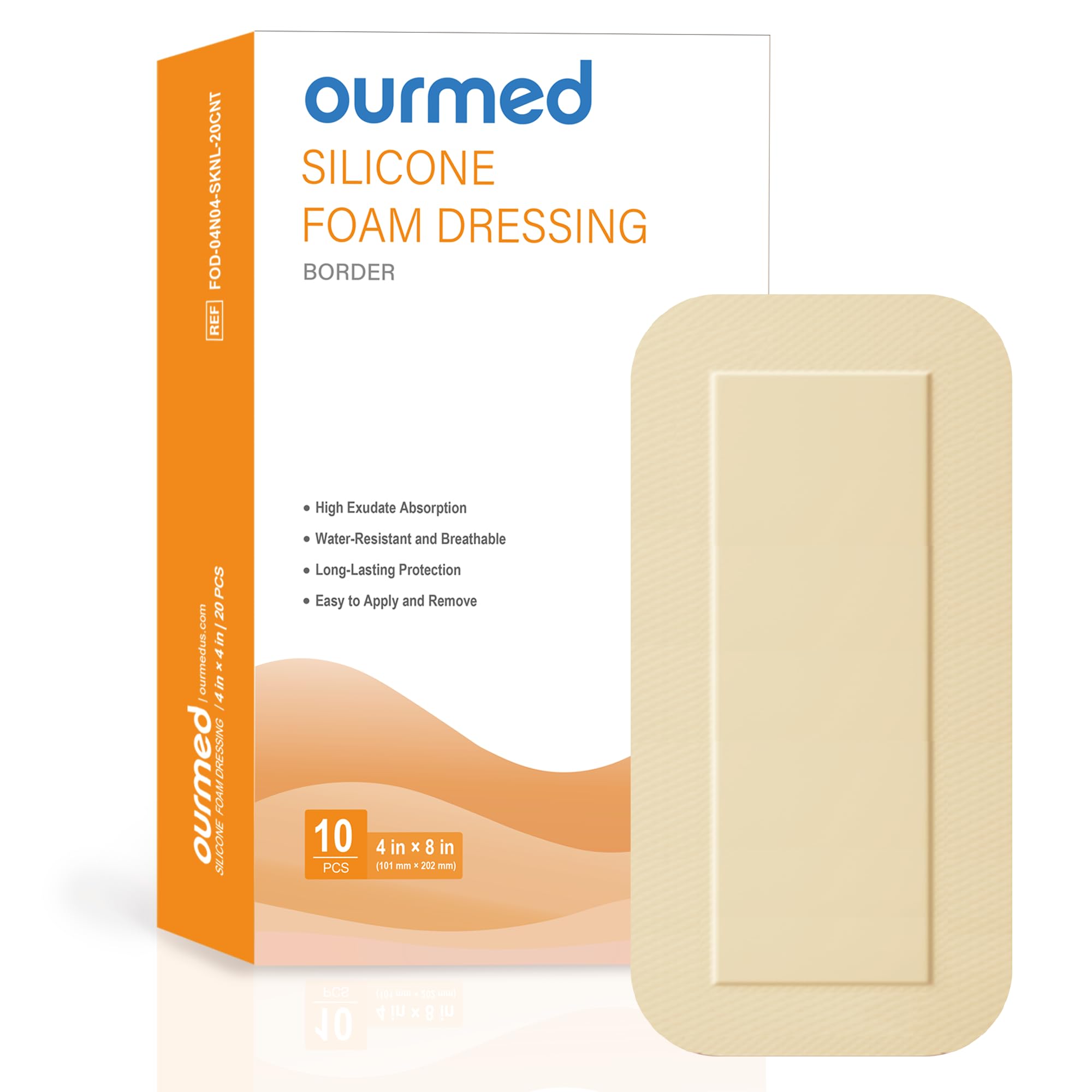 Ourmed Sacrum Wound Dressing - 5 Pack -14 Ourmed Sacrum Wound Dressing - 5 Pack -14