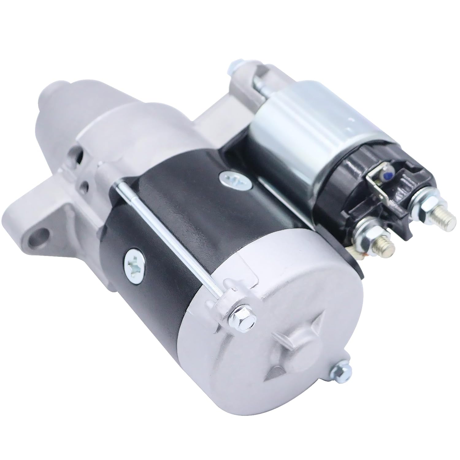 Starter Motor Replacement for Briggs and Stratton Vanguard V-Twin 32HP 35HP Air Cooled 2007-2009, 19612N 807383 809054 845760 845640 19612 410-52156 428000-0230 84006533 SND0529