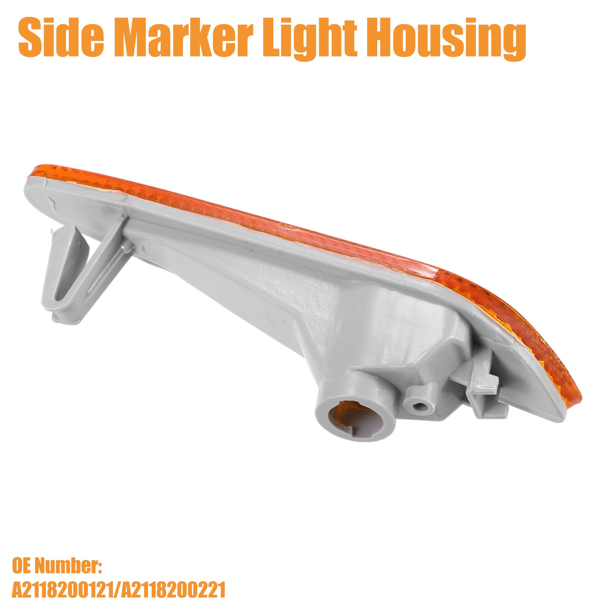 Amazon.com: uxcell Side Marker Light Housing for Mercedes-Benz