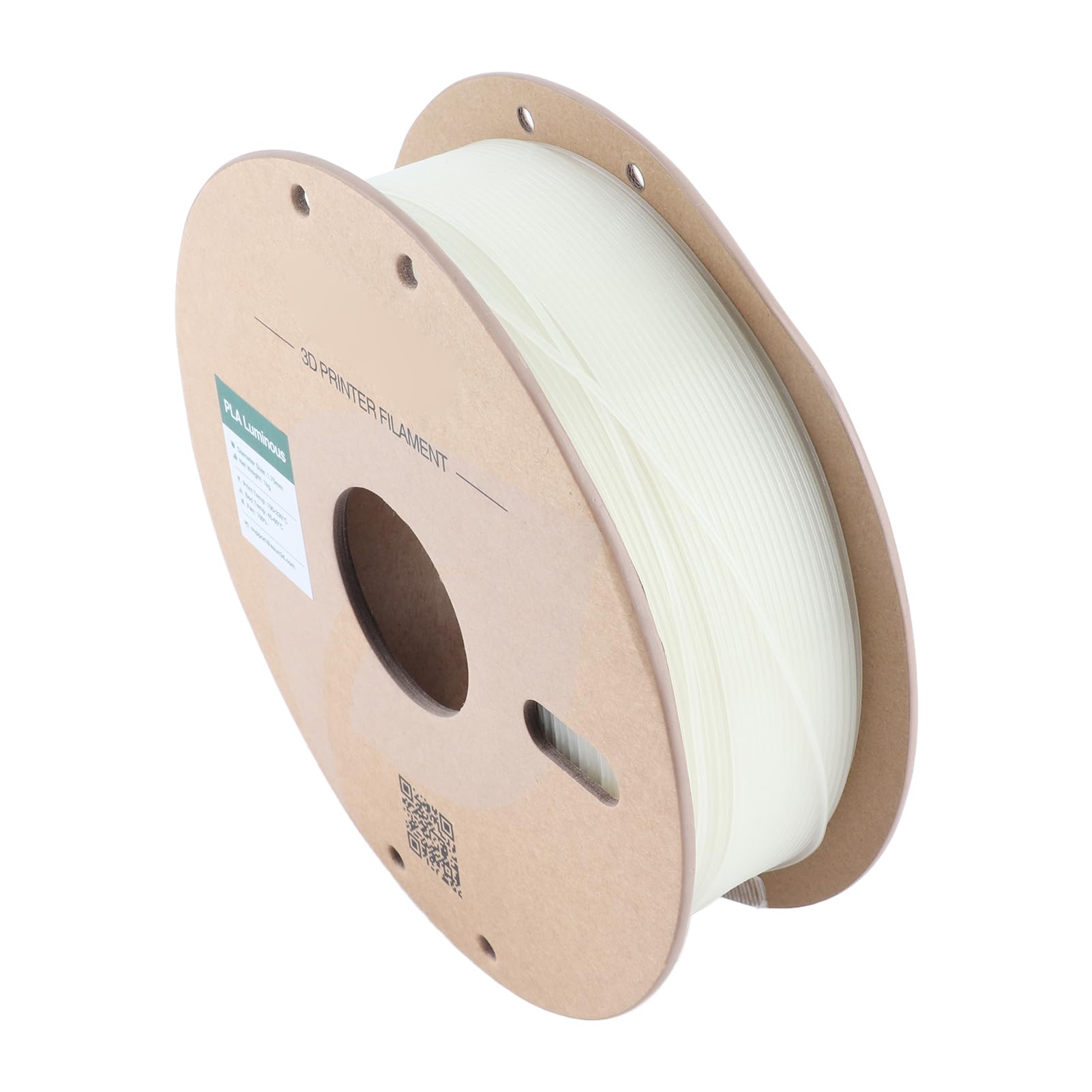 Filamento PLA Bright para Impresora 3D con Función que Brilla en la Oscuridad para Impresiones Exitosas de Alta Velocidad, Compatible con Artillery Anyc - Carrete de 1 Kg Entusiastas del