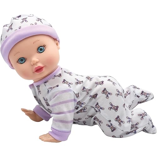 New Adventures Little Darlings: Crawling Baby - 10 Baby Doll Playset, Children's Pretend Play, Ages 2+