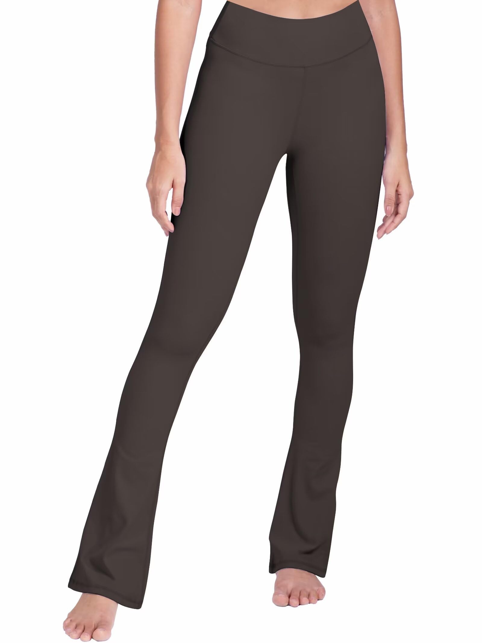 Sunzel Butterflycra Mini Legging évasé Taille Haute pour Femme, contrôle du Ventre, Pantalon de Yoga évasé décontracté pour Yoga, entraînement, Gym