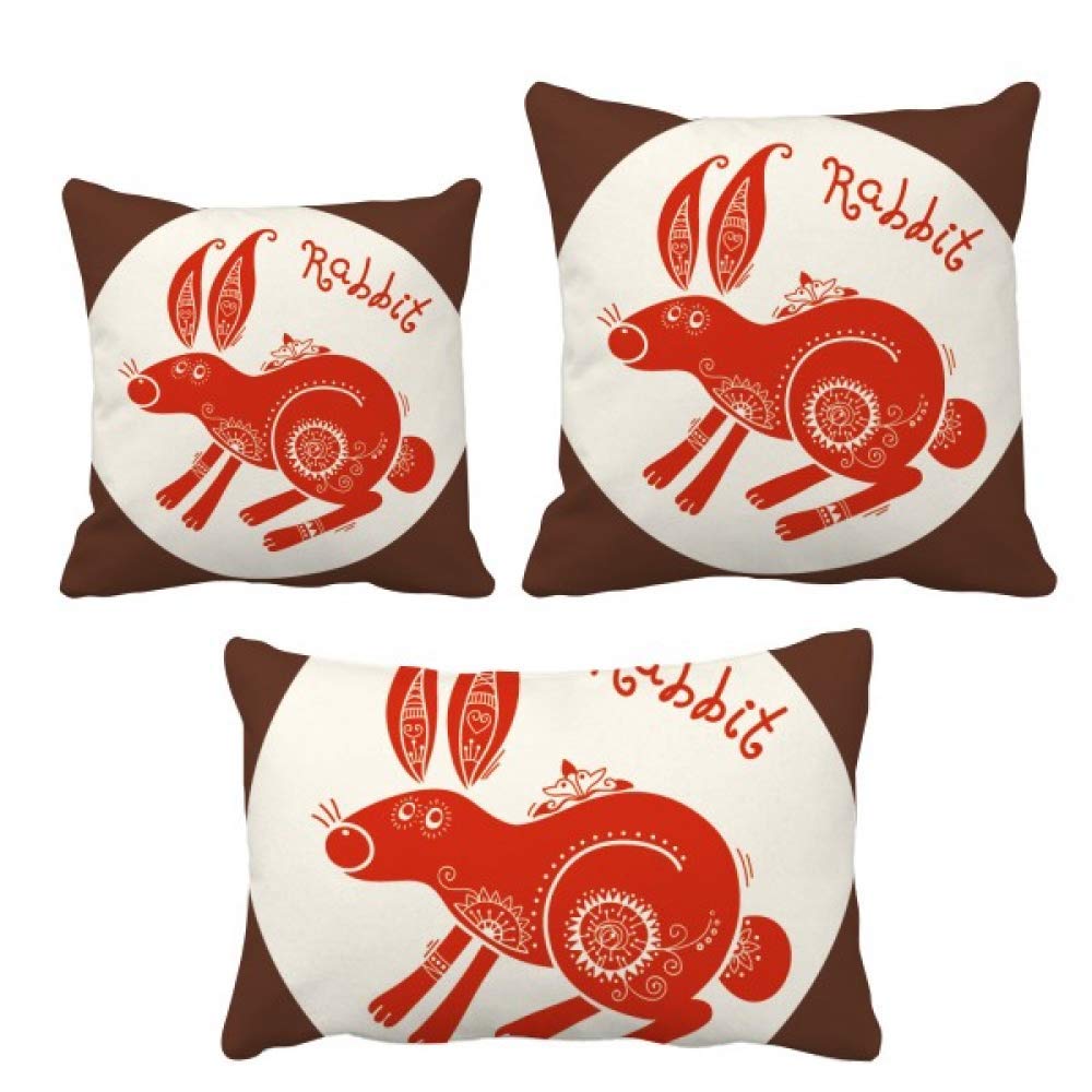 Coussins animaux du zodiaque rouge pour réchauffer l'ambiance de votre sofa