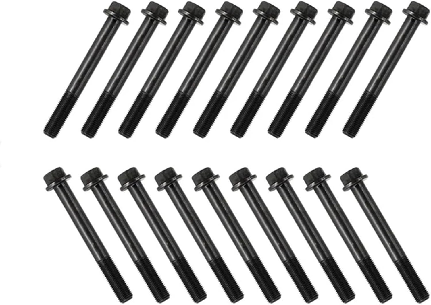 14X Cylinder Head Bolt 15901-03450 19215-03450 Compatible for Kubota D850 Engine B1550D