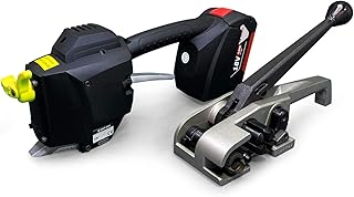 IDL Packaging PRO Strapping Tool Set for 3/4" Polyester (PET) Strapping – Best-in-Class Teknika MUL-320 Tensioner and TEK-25 Battery Welder – High-Performance Packaging Strapping Kit