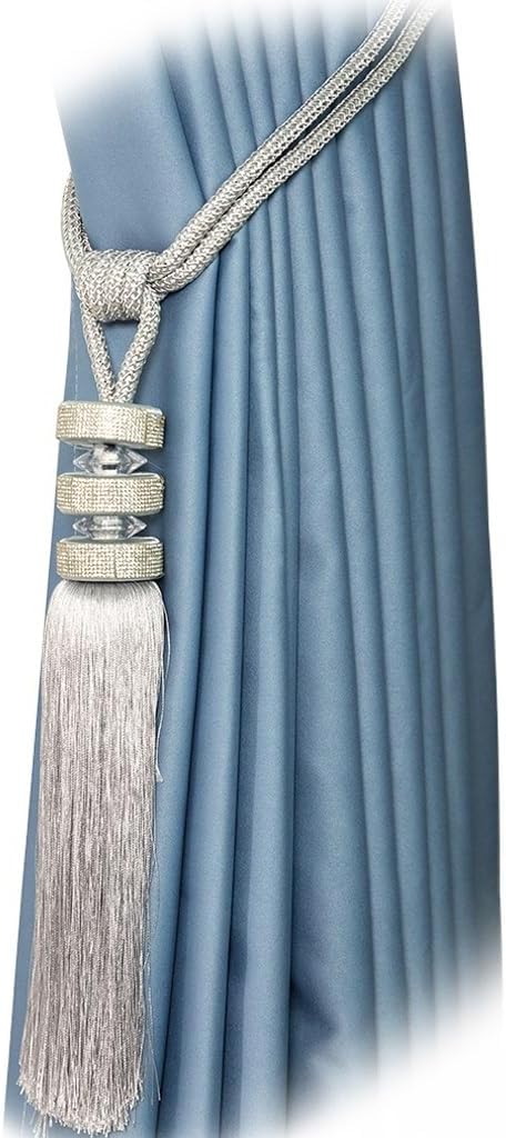 FMURY Tassel Curtain Straps Starry Curtains Hanging Ball Curtains Tassel Tassel Tassel Binding Ropes