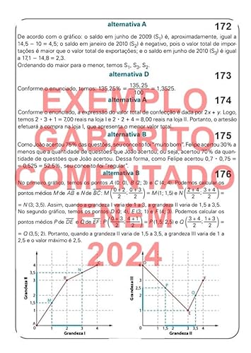 ENEM 2024 - 1620 questões Provas Anteriores 2015 a 2023 + Resolução COMENTADA