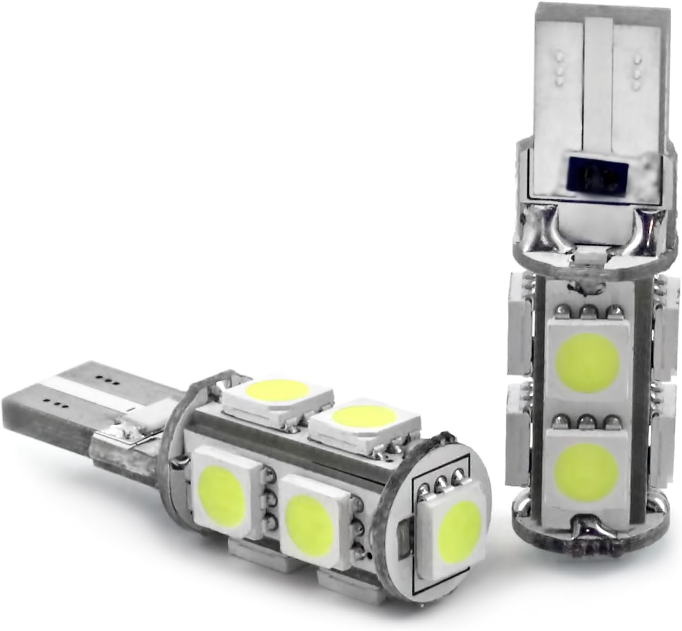 ORACLE Lighting T10 9 LED 3 Chip SMD Bulbs (Pair) - Cool White