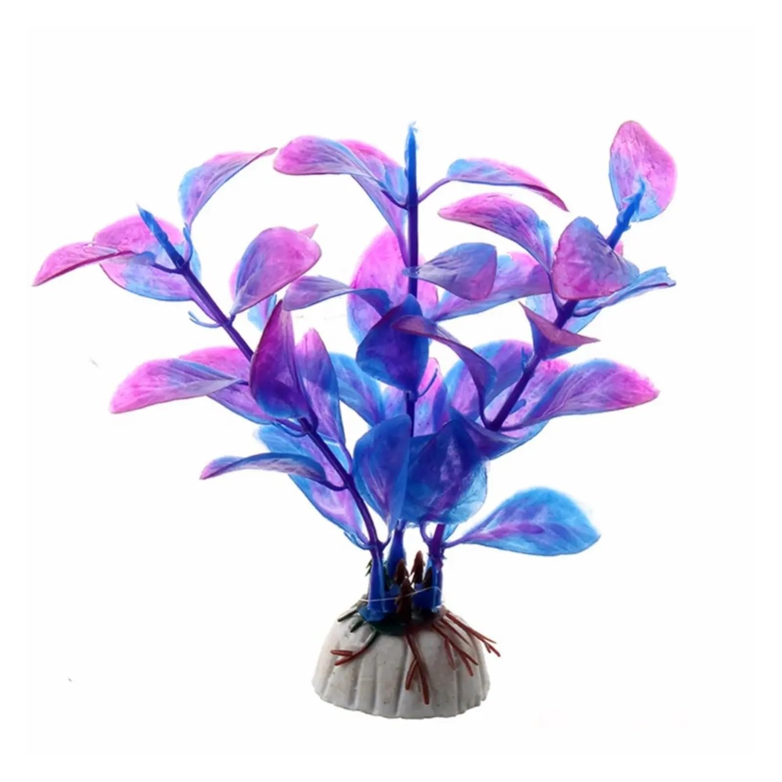 Plantas Artificiales para acuarios, Plantas Artificiales for Acuario Multicolor 10cm Alto 5 Piezas