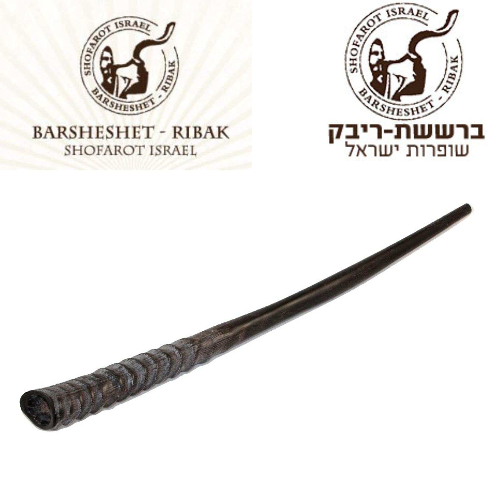 Koscheres Shofar Gemsbok Oryxhorn Original aus Israel (71,1 cm - 76,2 cm) gestimmt und getestet