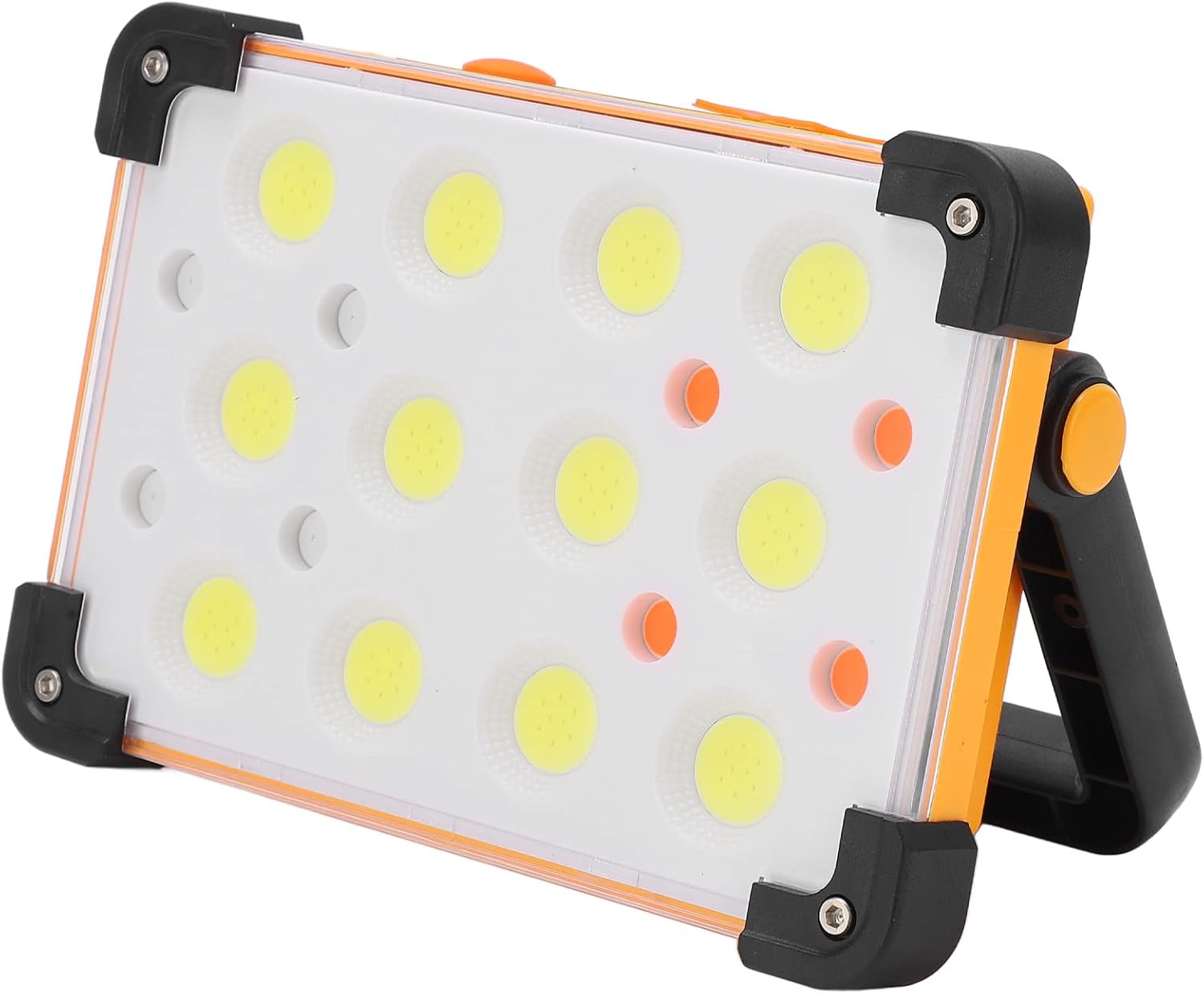 TANIQIACA 10W LED Solar USB Rechargeable Work Lights - Portable, Dustproof, Shockproof with 4 Modes for Outdoor Camping Lighting