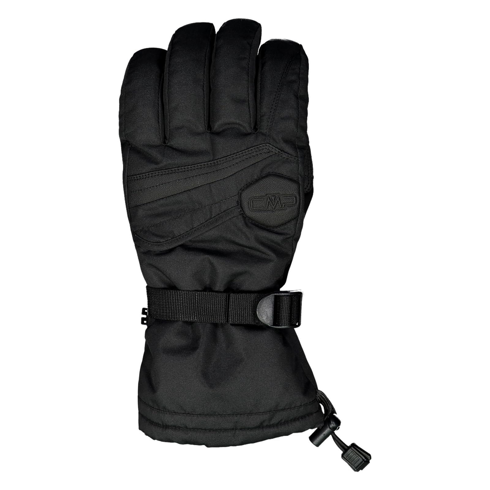 CMP - Guantes de esquí Taslan para hombre, Negro, 9