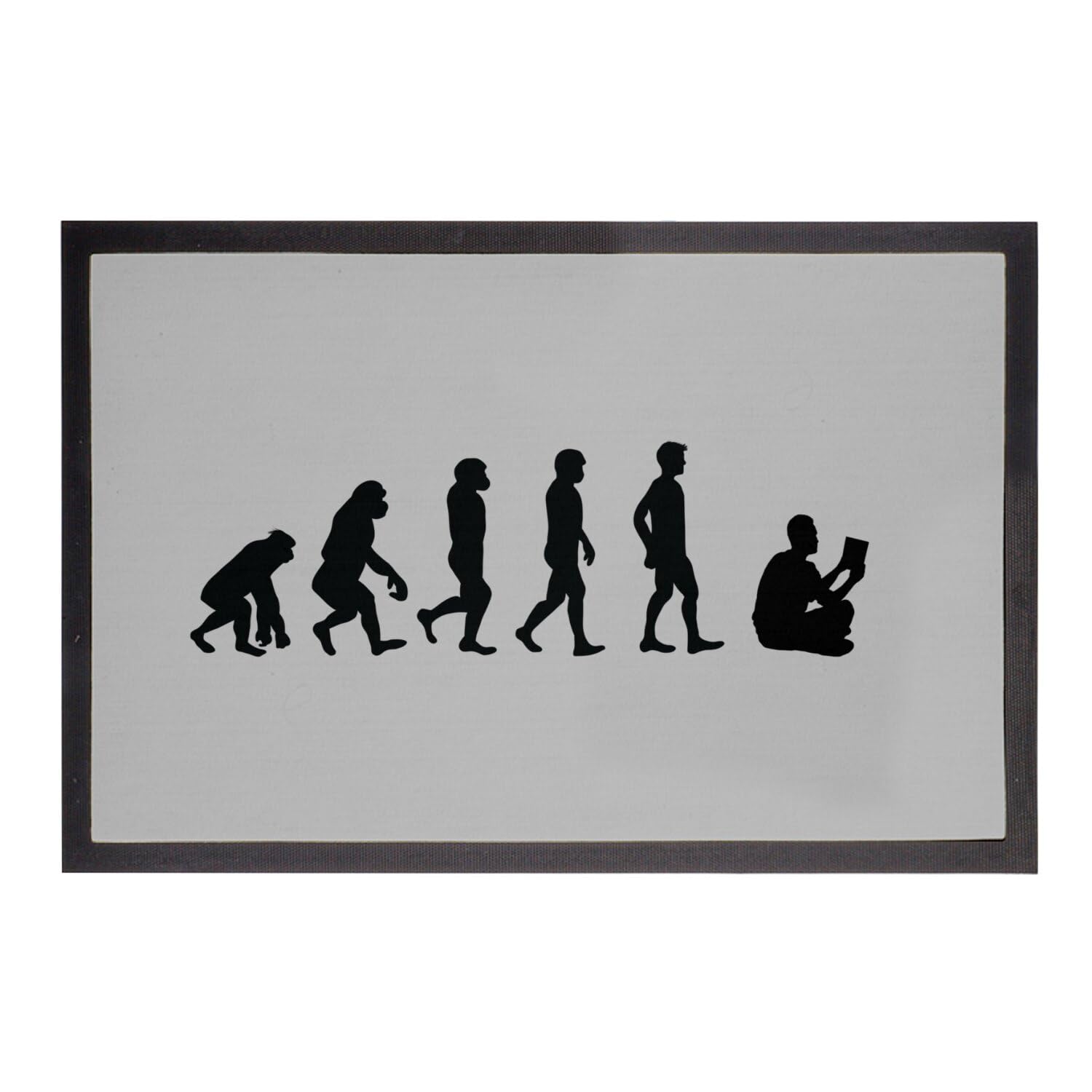 Paillasson gris 75x50cm sur la science-fiction et lecture