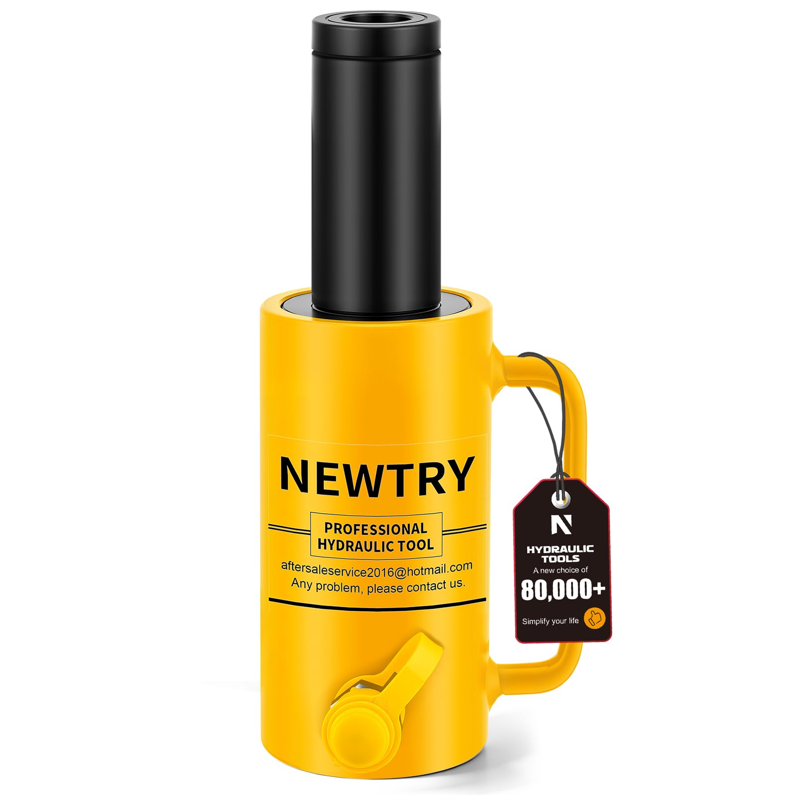 NEWTRY 20T Hydraulic Hollow Jack Cylinder, 2" Stroke Porta Power Ram — Amazon image 11