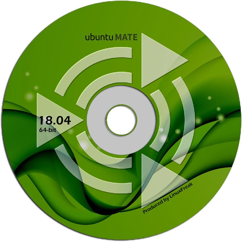 - Ubuntu Linux 18.04 MATE DVD - OFFICIAL 64-bit release - Long Term Support