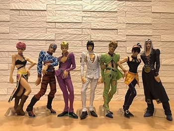 MAFIArte マフィアルテ 6体セット　ジョジョの奇妙な冒険 ジョジョの奇妙な冒険 黄金の風』キャラたちがバンプレストの新