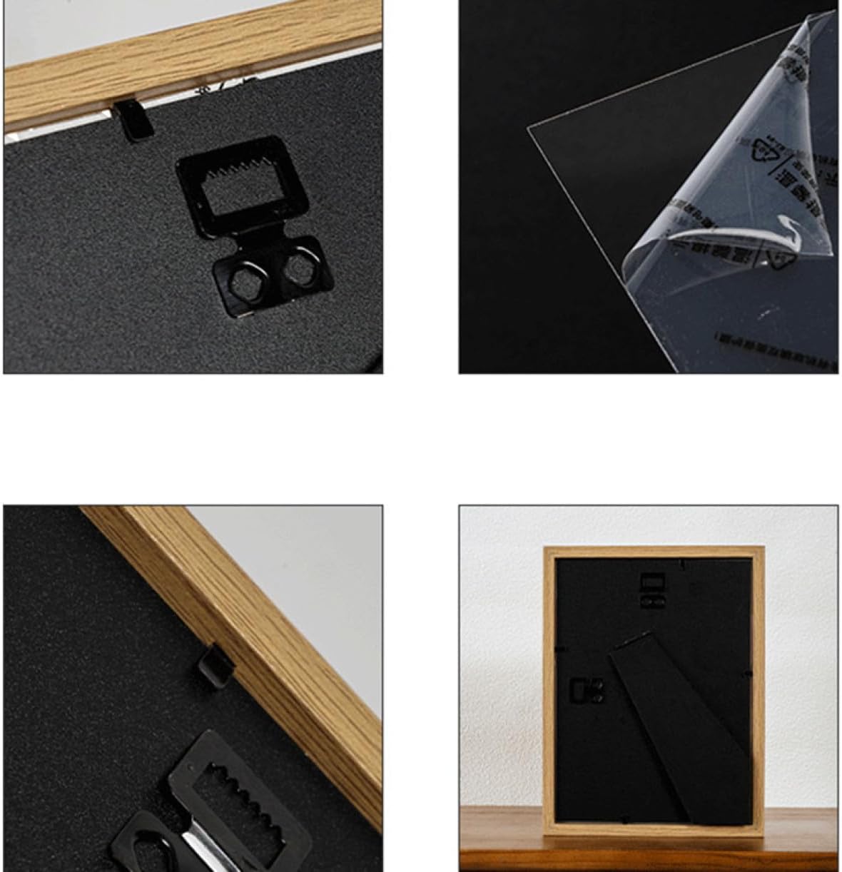 [ＶＡＮＤＲＯＵＰ] フォトフレーム 個性 写真立て おしゃれ 上品 卓上 リビング プレゼント カラー1 引越し祝い 21*29.