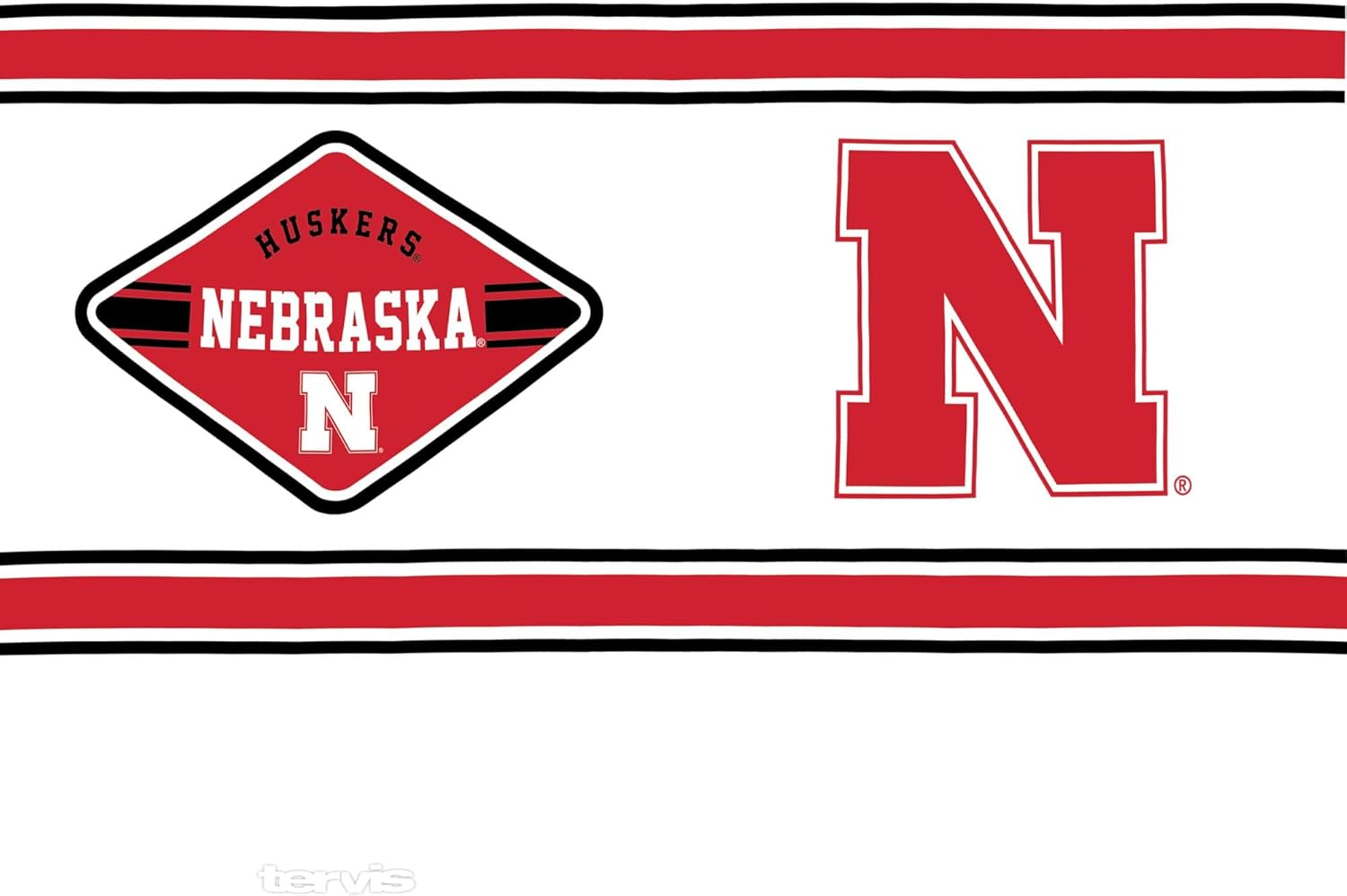 Tervis Nebraska Cornhuskers - First String Made in USA Double Walled Insulated Tumbler Travel Cup Keeps Drinks Cold & Hot, 10oz, Classic - Image 2