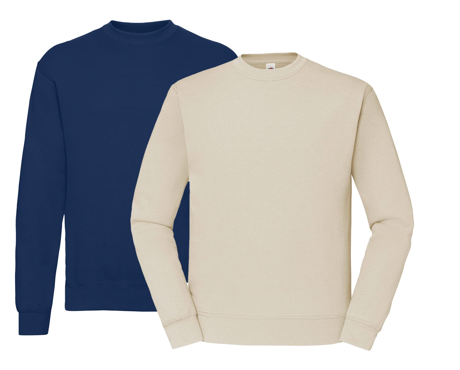 Fruit of the Loom Men’s Set-in Sweatshirt, M