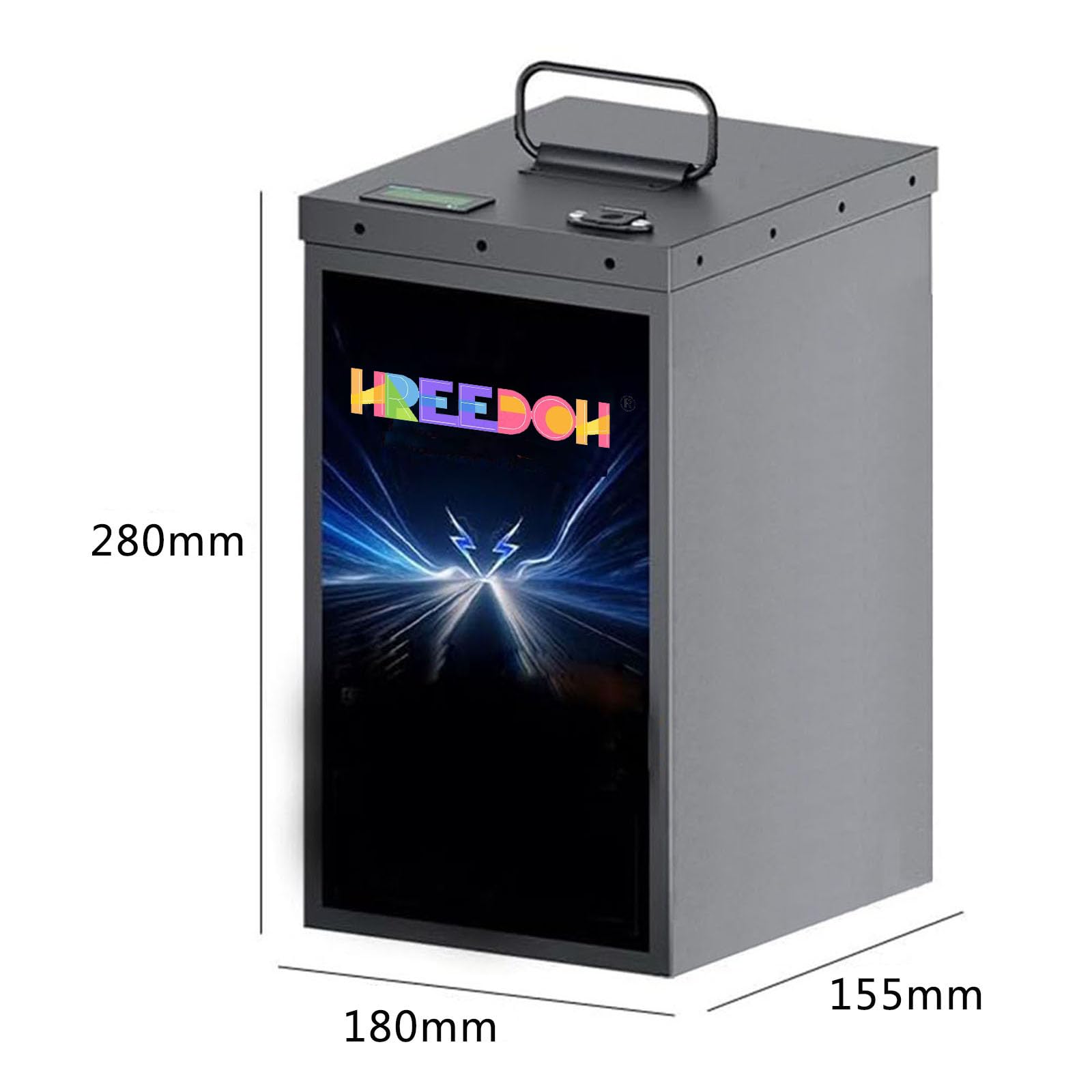 Amazon | FREEDOH 48V Ebike バッテリー 48V リチウムイオン 
