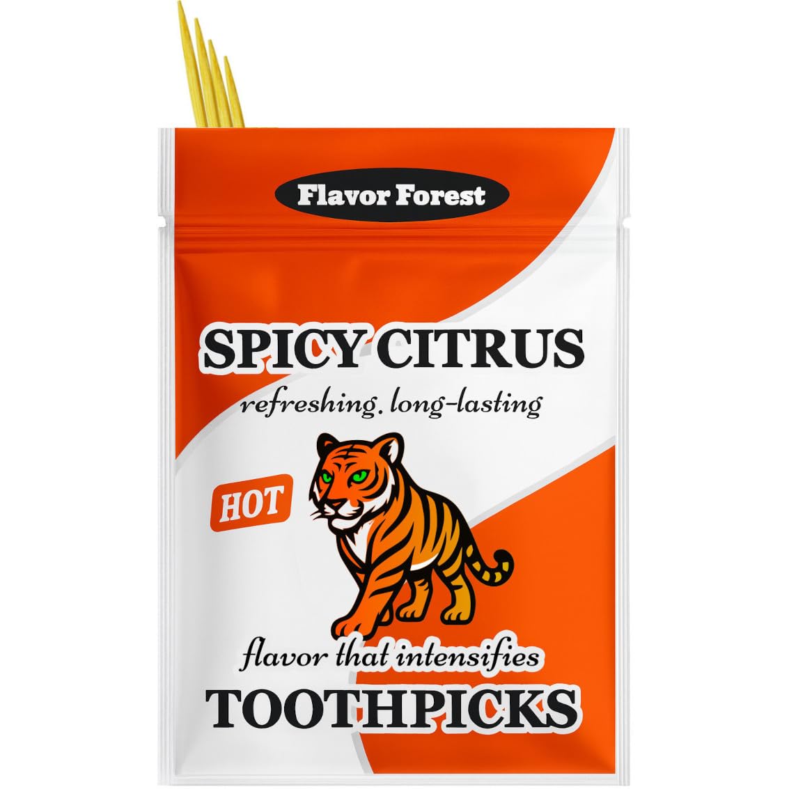 Spicy Citrus Toothpicks