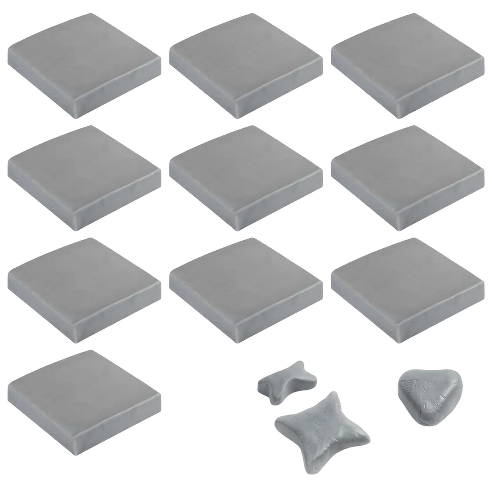 10 Pcs Kneadable Eraser, Reusable Putty Eraser, Erasers for Artists, Professional Drawing Tool for Artists and Students, Soft and Mouldable Erasers for Detailed Sketching and Blending