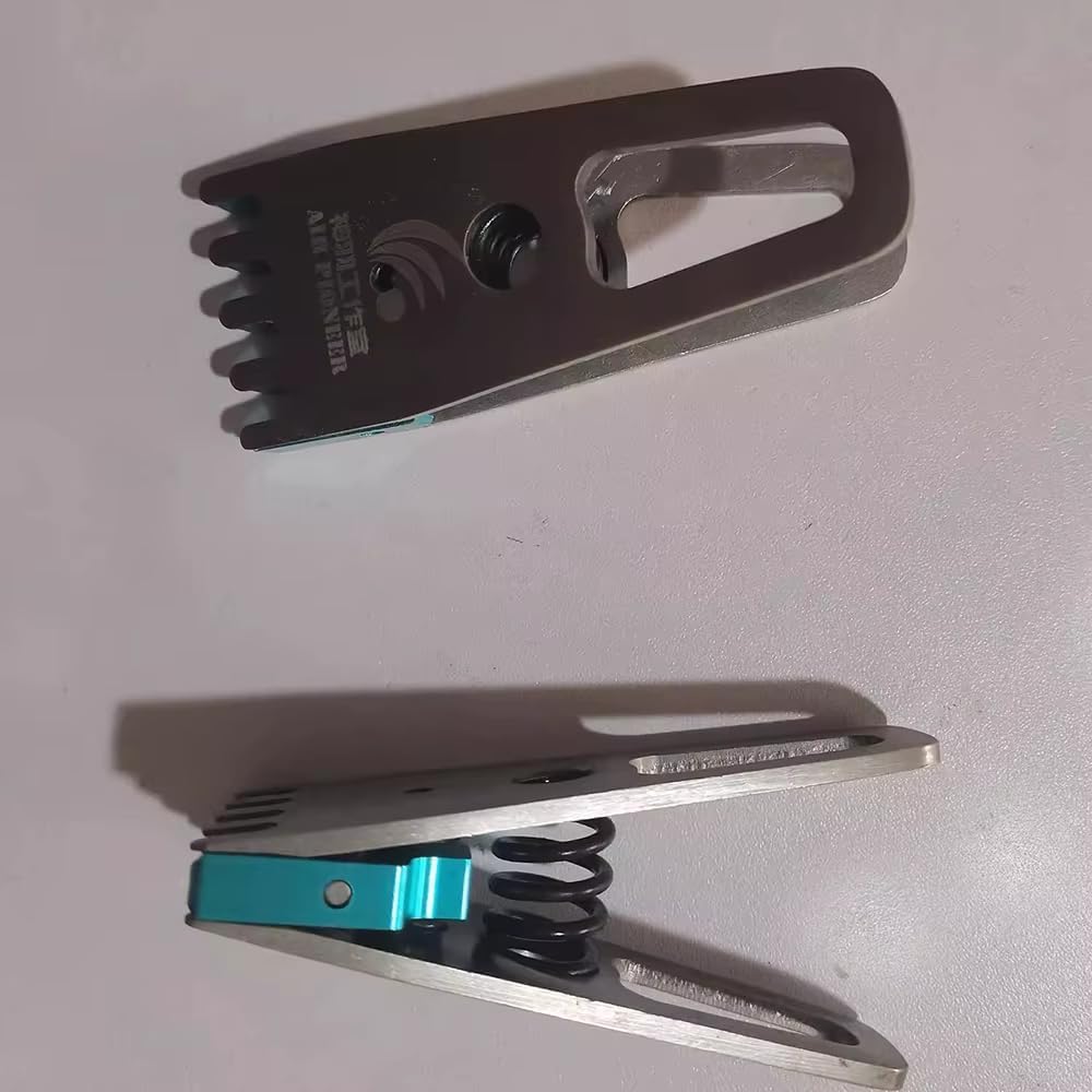 2PCS Universal 430 Stainless Steel Clip Badminton Racket Flying Clamp Accessory Clamp Tennis Racket Tool Gripper