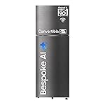 Samsung 350 L, 3 Star, Convertible 5-in-1, Digital Inverter, Frost Free Double Door, WiFi Enabled Bespoke AI Refrigerator (RT38DG5A4DBXHL, Luxe Black)