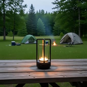 Portable Cordless LED Table Lamp with Remote, 16 Colors RGB Color Changing Desk Lamp, Touch Control Dimmable Night Light with Metal Base for Bedroom Living Room Patio Camping Cafe Office
