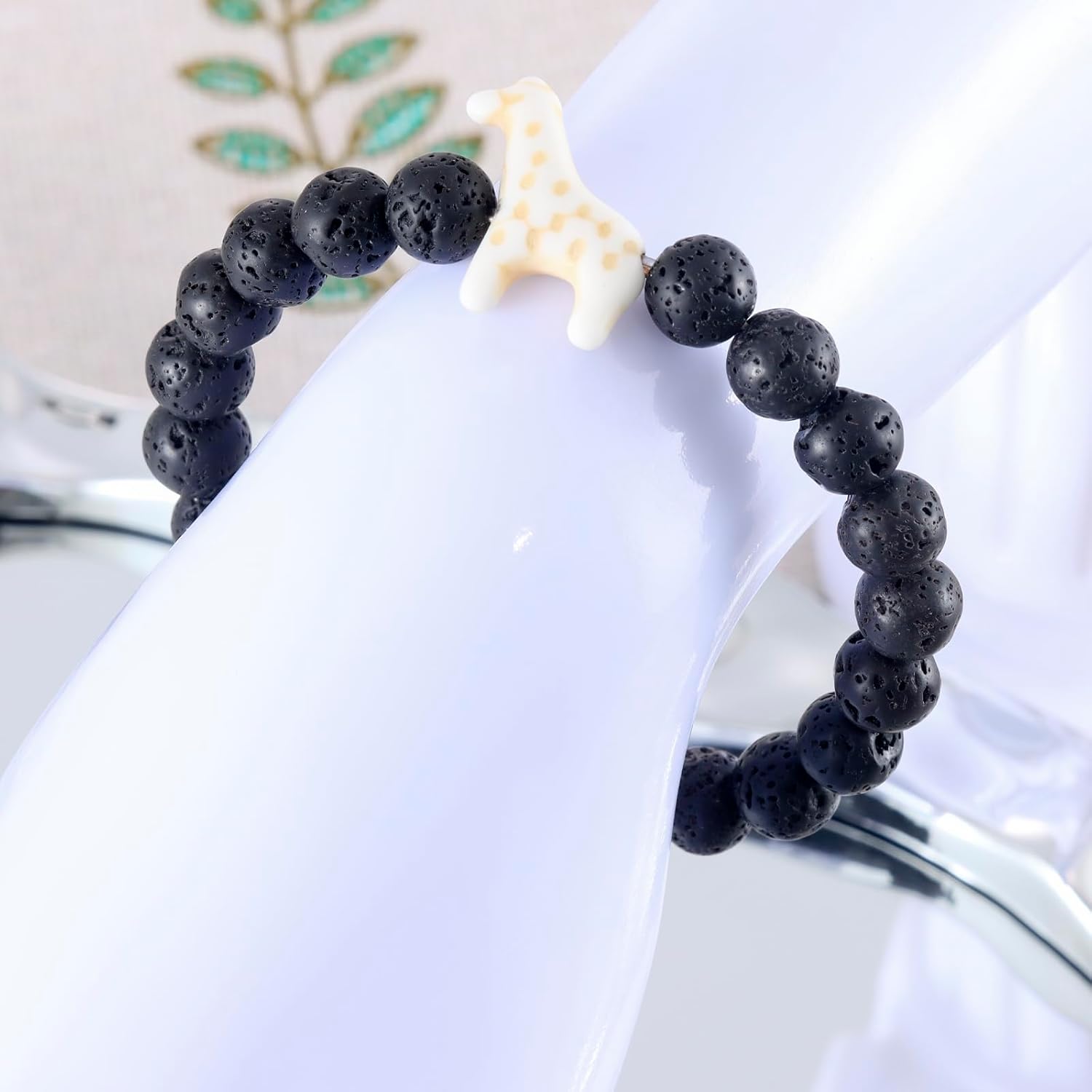 Giraffe Gifts Bracelet for Women Adults Men Girrafe Lovers Jewelry Giraffe Bracelet - Image 7