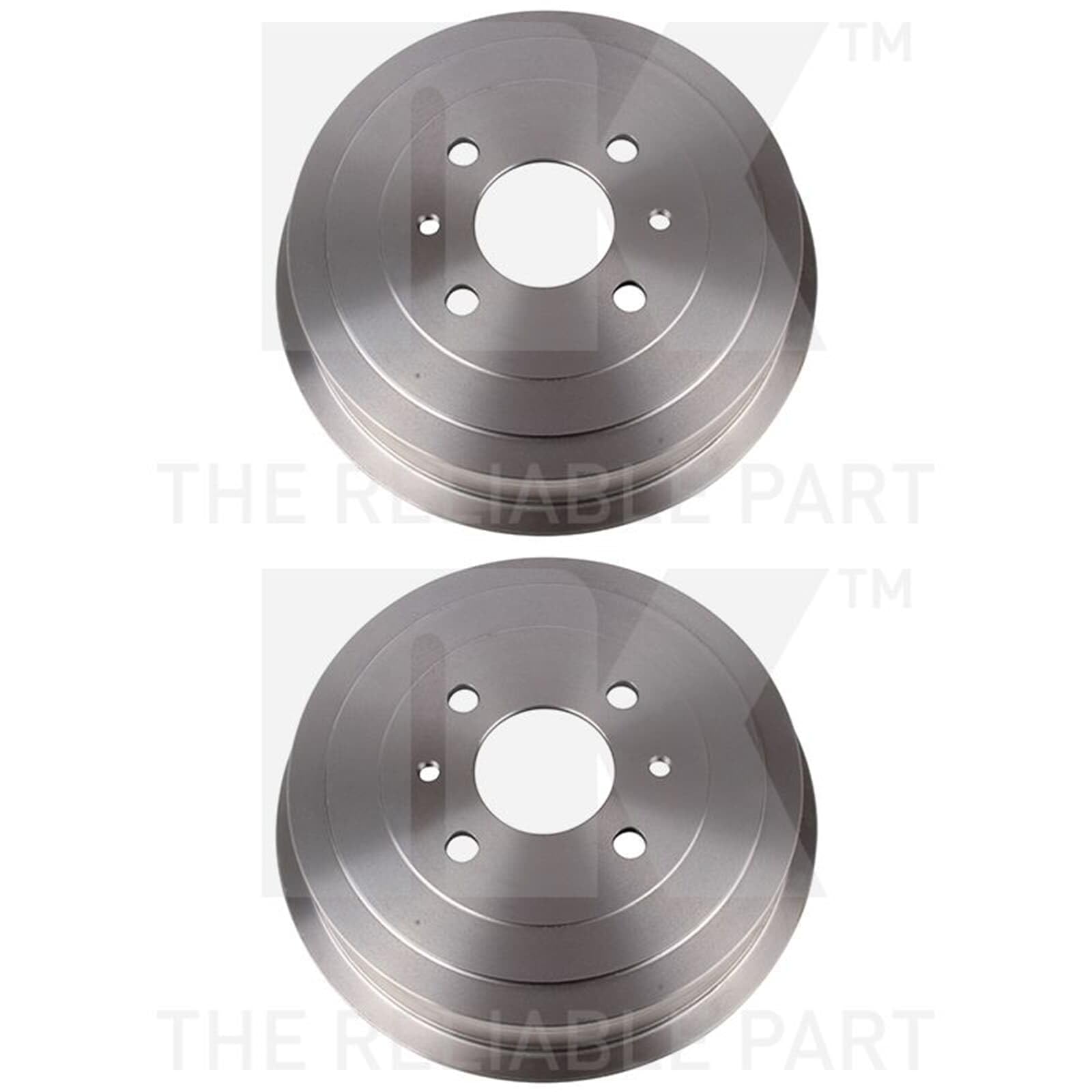 2X NK 203mm Bremstrommeln hinten | 2x 252323 passend für 145 146 Brava
